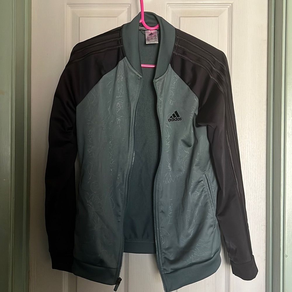 Women’s Floral Adidas Track Jacket